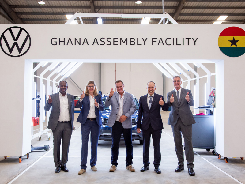 people taking photo at Ghana Assembly Facility