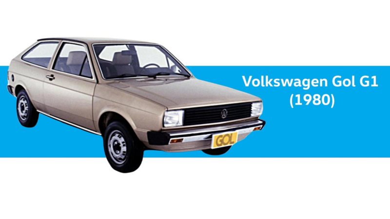 VW Gol G1 del año 1980 - La primera versión de este auto clásico