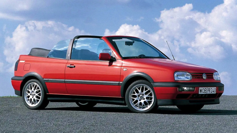 Volkswagen Golf Cabrio, la versión convertible del deportivo hecho en Puebla