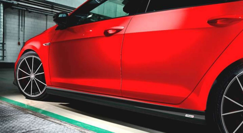 Imagen de Golf GTI oettinger, auto deportivo de Volkswagen en color rojo
