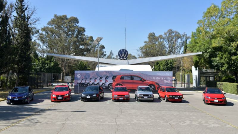 Versiones de Golf producidas en la planta de VW Puebla
