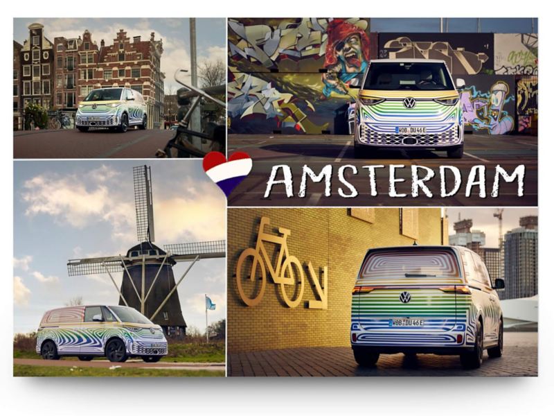 Eine Postkarte aus Amsterdam.