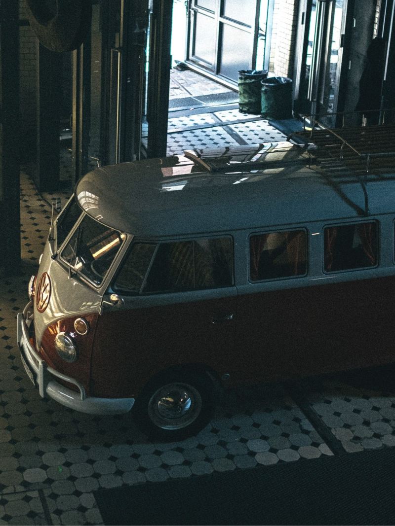 Ein VW T1 Bulli aus der Sammlung von Ewan McGregor.