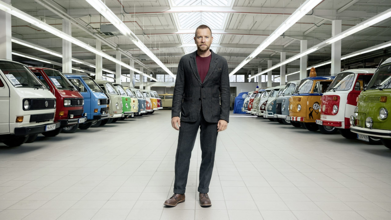 Ewan McGregor im Bulli Museum