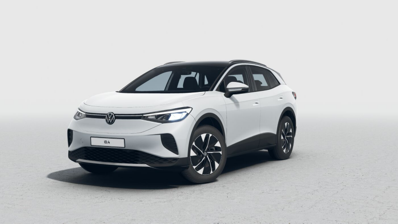 Volkswagen id.4 blanco glaciar