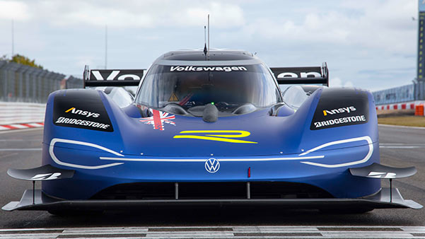 Volkswagen ID.R på Nürburgring.