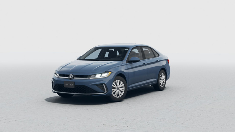 Volkswagen Jetta en color rojo.