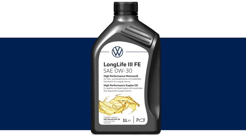 Oryginalny olej silnikowy o wysokich parametrach Volkswagen LongLife III.