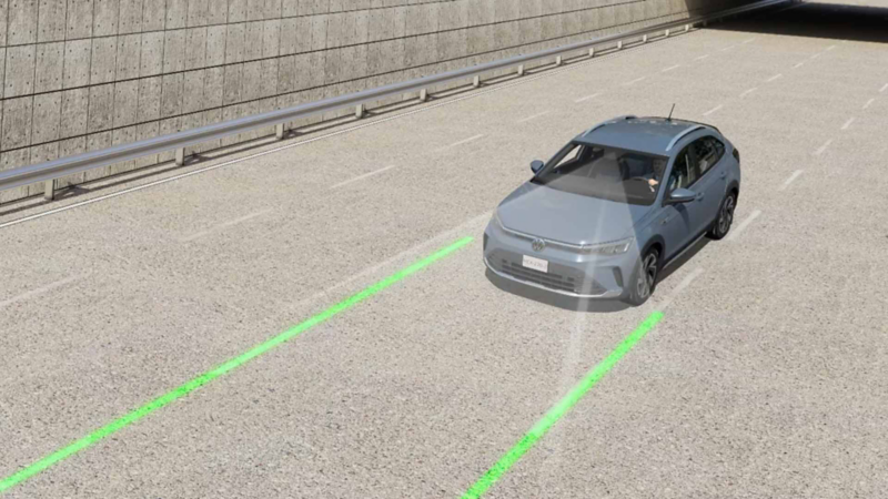 Reconocimiento de Latin NCAP a Volkswagen Nivus 2024, auto sedán de cinco estrellas. 