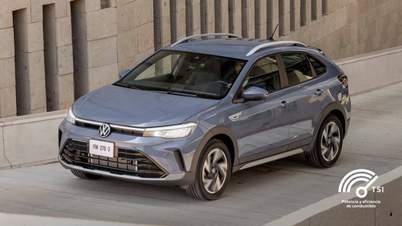 Volkswagen Nivus 2026 con motor TSI que ofrece potencia y rendimiento. 