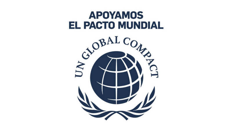 Imagotipo del Pacto Mundial de las Naciones Unidas UN Global Compact