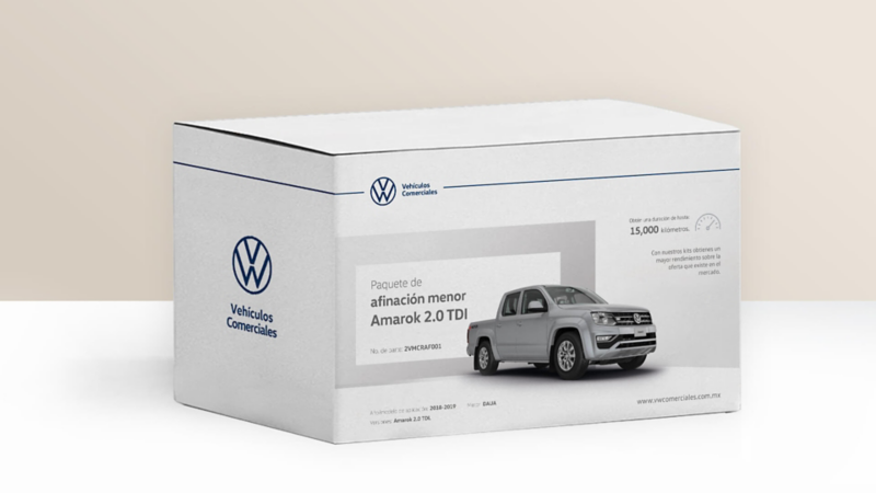 Kit VW de refacciones para afinación menor para Amarok 2.0 TDI