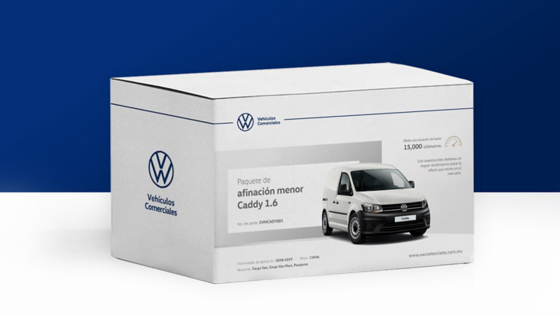Kit VW de refacciones para afinación menor para Caddy 1.6