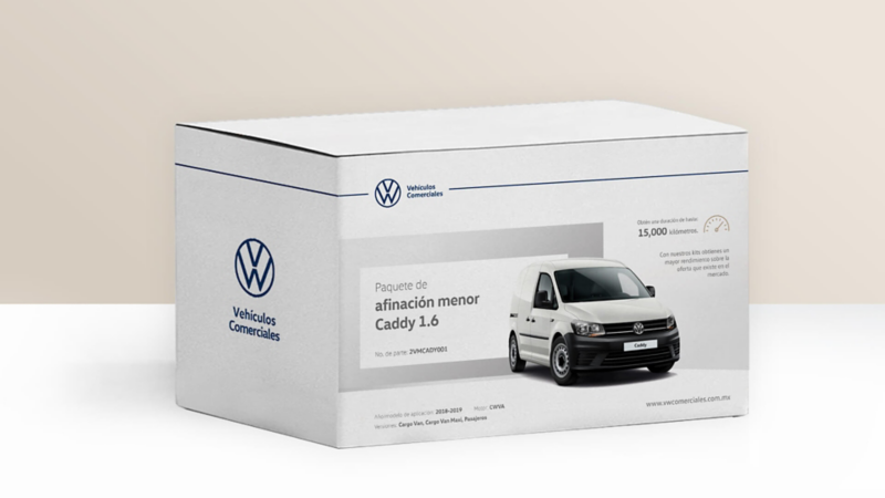 Kit VW de refacciones para afinación menor para Caddy 1.6