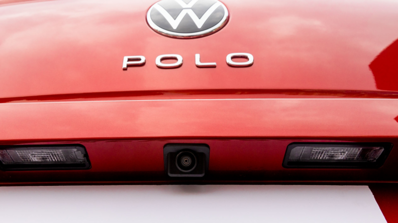 Cámara trasera para estacionamiento en Volkswagen Polo, edición 2026. 