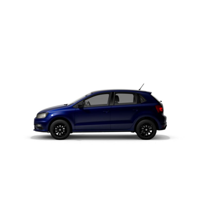 Polo Edición Especial de Volkswagen. Auto hatchback con sensores de estacionamiento.