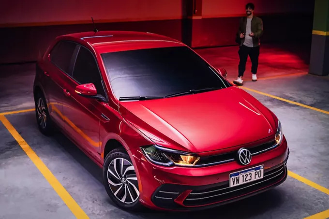 Imagen exterior del diseño compacto del VW Polo Hatchback