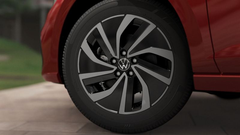 Rin de aluminio de 16" de Volkswagen Polo 2024