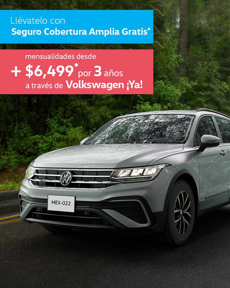 Nuevo Tiguan 2022 - Camioneta en Venta de Volkswagen con seguro y pagos en mensualidades.