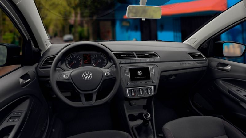 Tu camioneta VW Saveiro 2024 tiene aire acondicionado para que trabajes con mayor frescura.