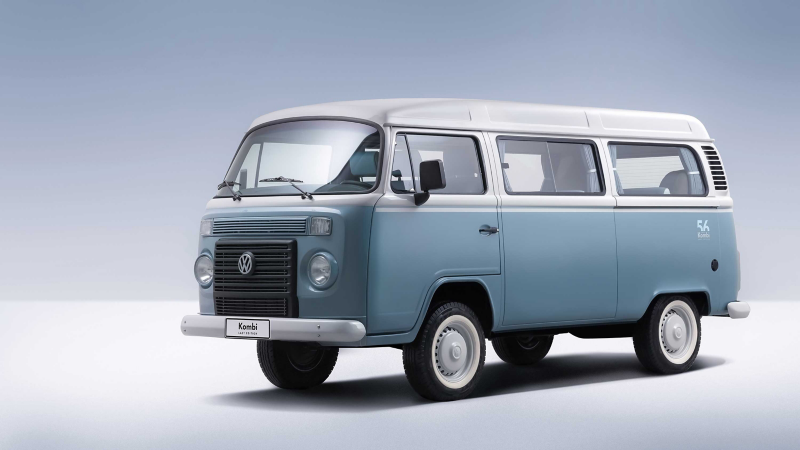 Volkswagen Folkabuss T2 blå