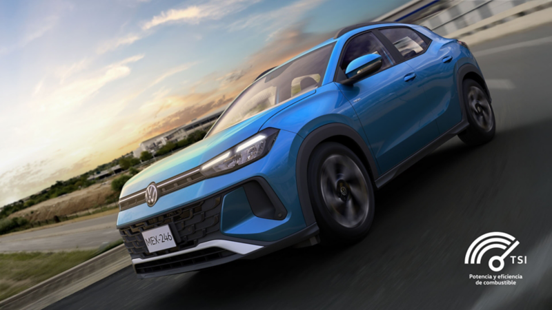VW Tera 2026, con motor TSI en las versiones Comfortline y Highline, disponibles ya en México. 