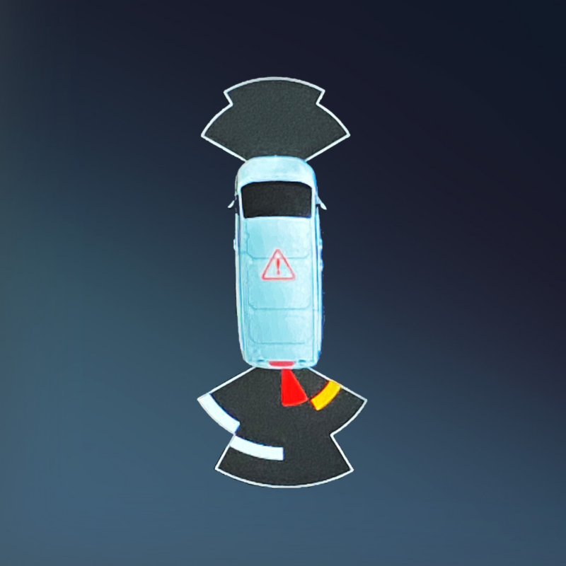 Asistente de aparcamiento del VW Transporter