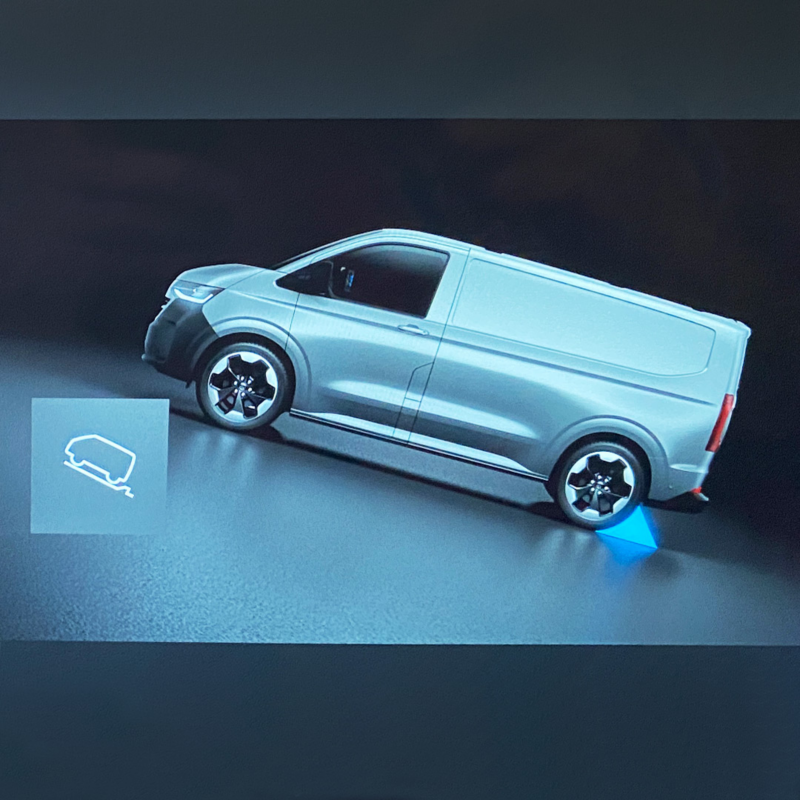 Modernos sistemas de asistencia al conductor equipados en VW Transporter