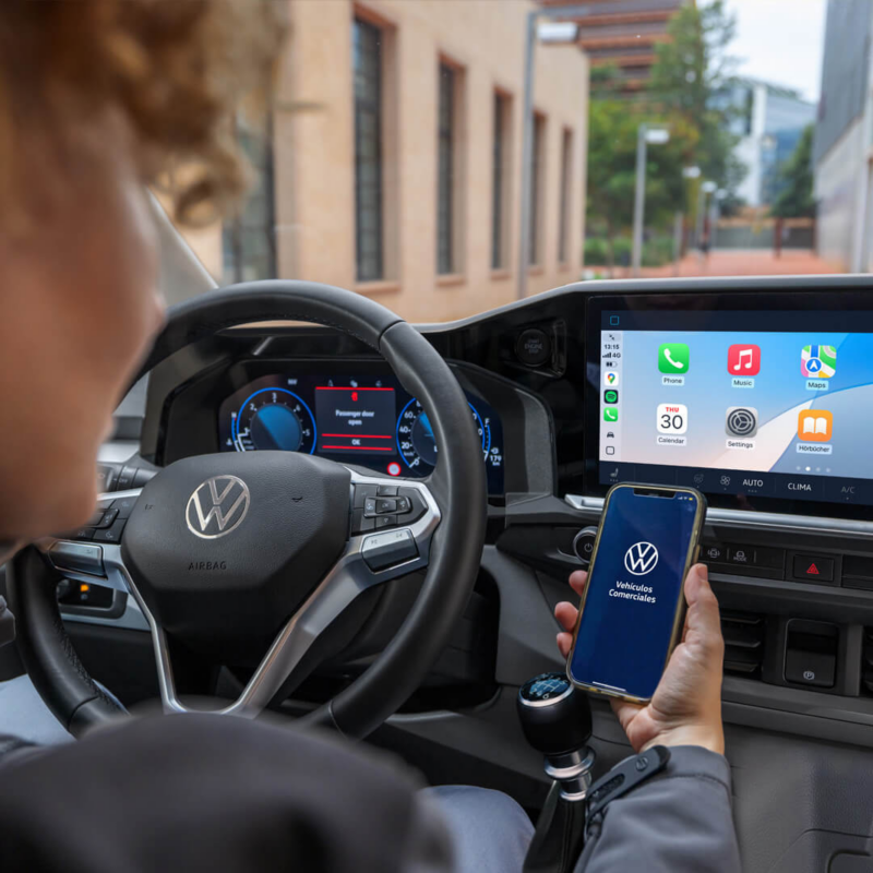 Nuevo Transporter con sistema de entretenimiento y pantalla táctil de 13 pulgadas