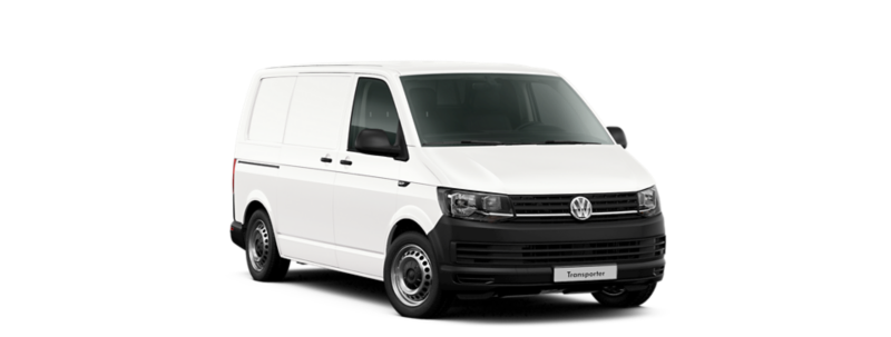 Volkswagen Transporter w wersji Furgon.