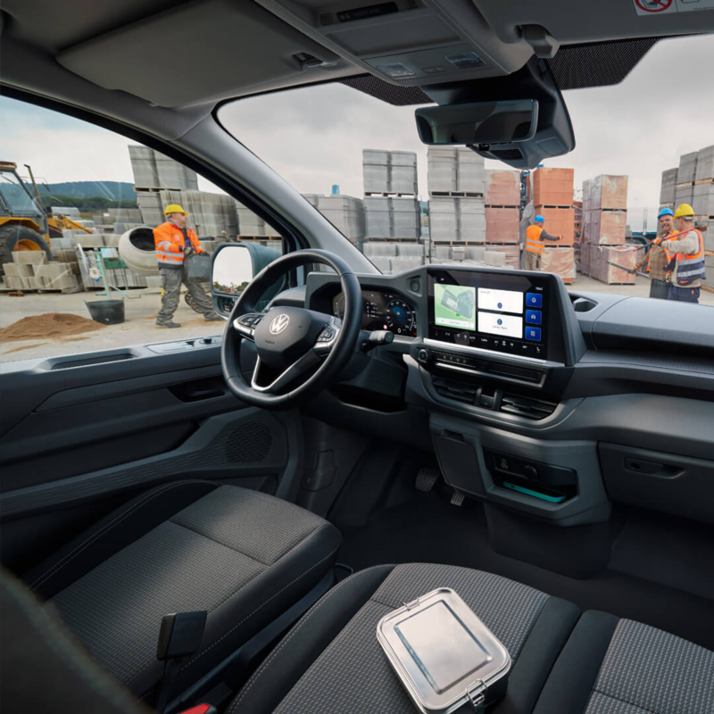 Espacio interior del nuevo VW Transporter Pasajeros