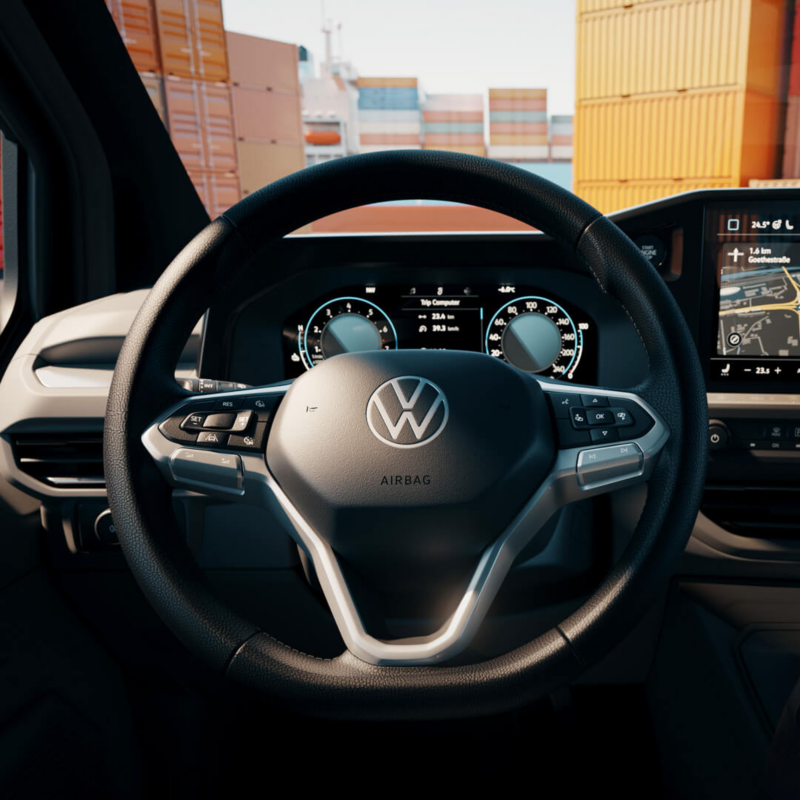 Volante multifunción de la camioneta VW Transporter