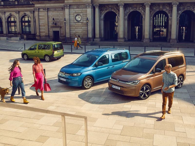 Volkswagen Caddy Personbil rymmer hela familjen