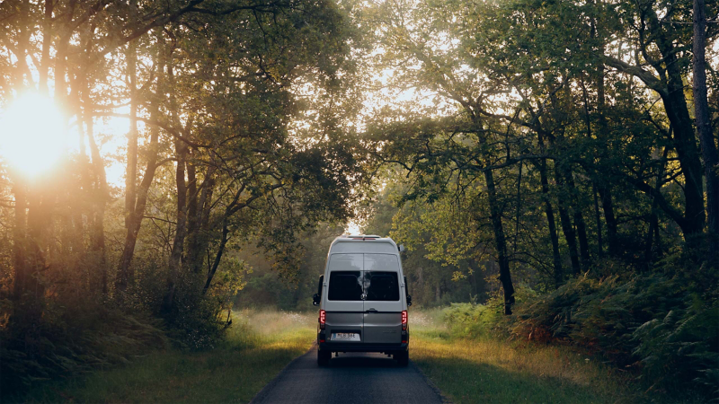 Baksidan på en VW Grand California