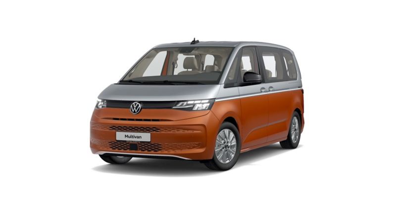 Nya VW Multivan minibuss i profil