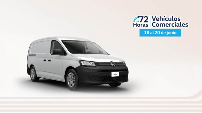 Aprovecha la promoción especial de Caddy Cargo durante las 72 horas VW