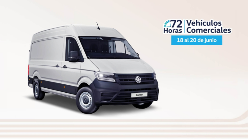 Visita tu concesionaria y adquiere un VW Crafter con promoción especial