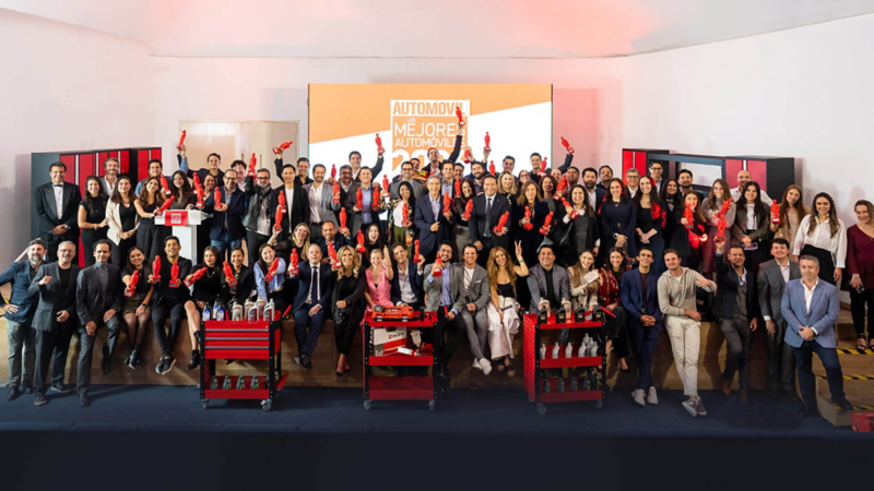 Ceremonia de premiación a loe mejores automóviles en México de 2026