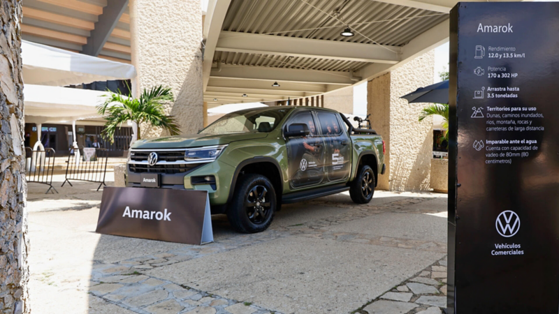 Exhibición de VW Amarok Panamericana