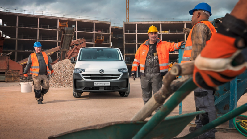 Uso de un vehículo VW para trabajos cotidianos de carga