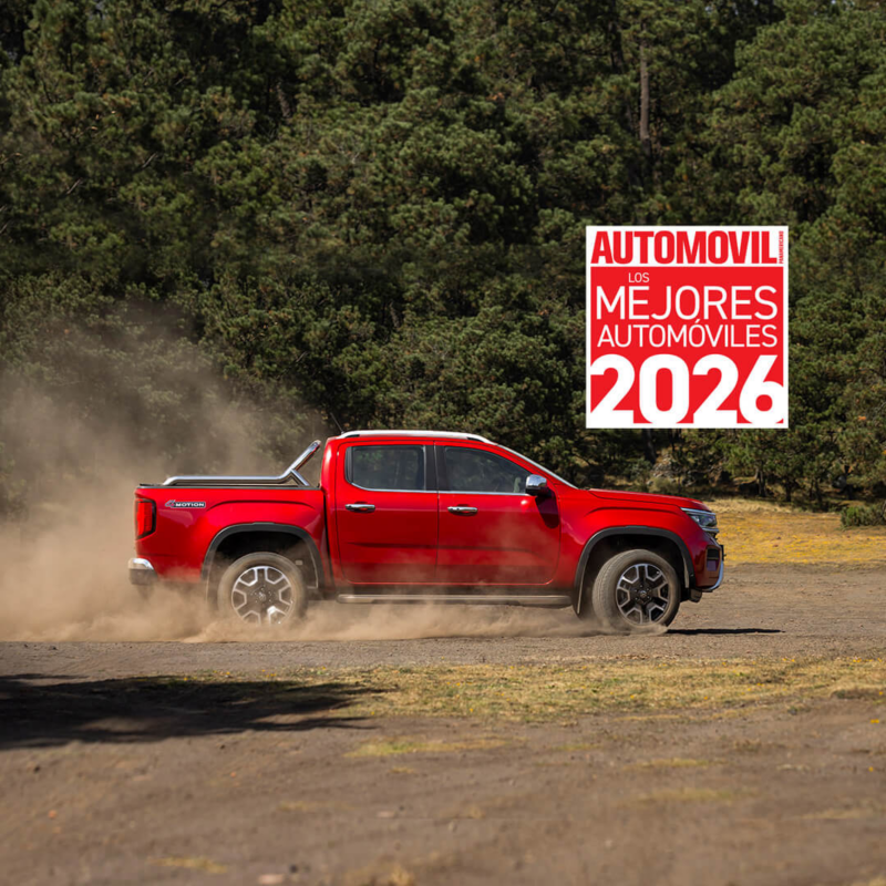 VW Amarok obtiene el premio a la mejor pickup 2026 en México