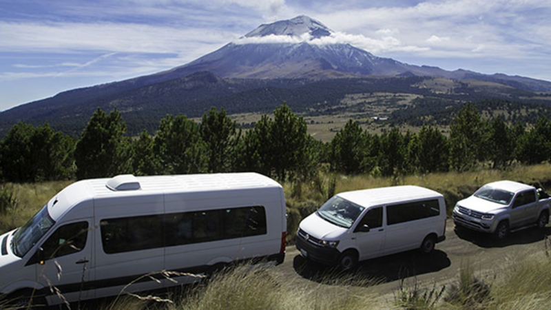 Vehículos Comerciales de Volkswagen participando en Cumbre Itza