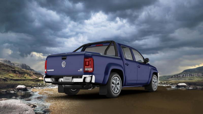 Camioneta tipo pick-up todoterreno con tracción 4x4 Amarok volkswagen