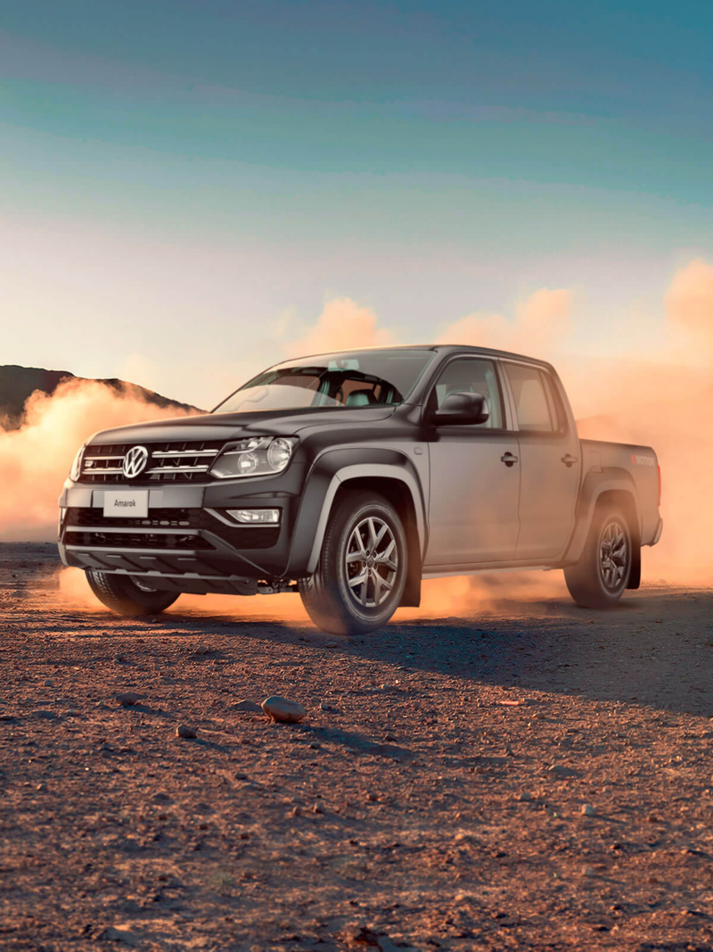 Camioneta Volkswagen pickup 4x4 para aventuras off road