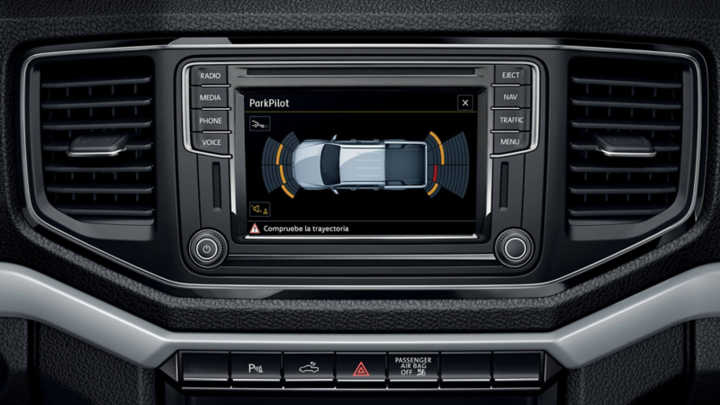 Sistemas de seguridad y asistencia al conductor de Amarok