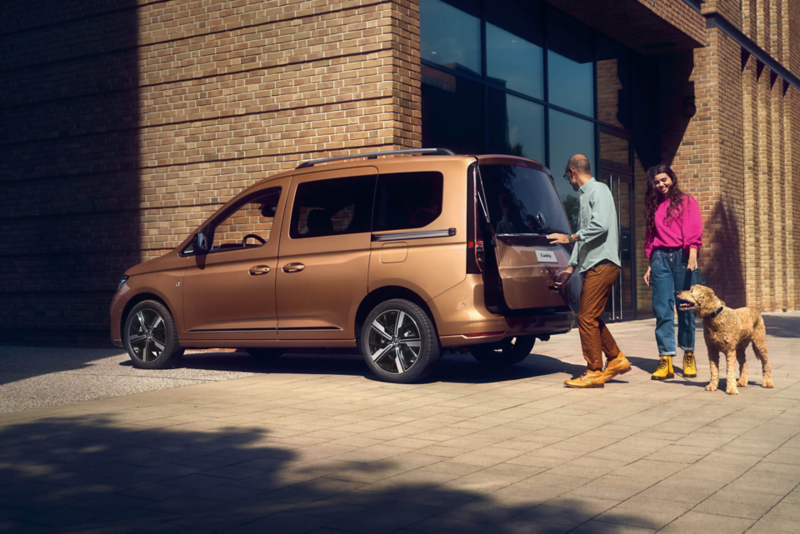 Vista exterior del VW Caddy