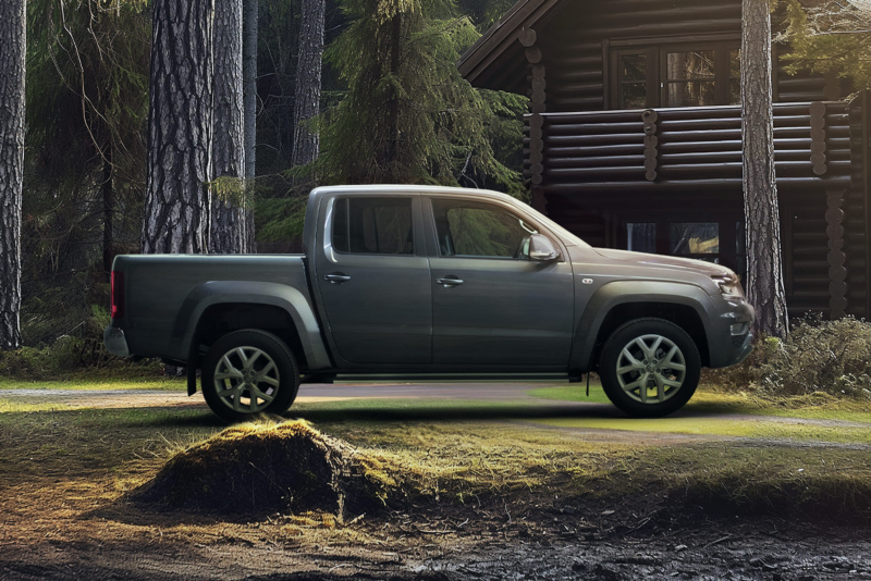 Pickup 4x4 VW con gran eficiencia y rendimiento de combustible