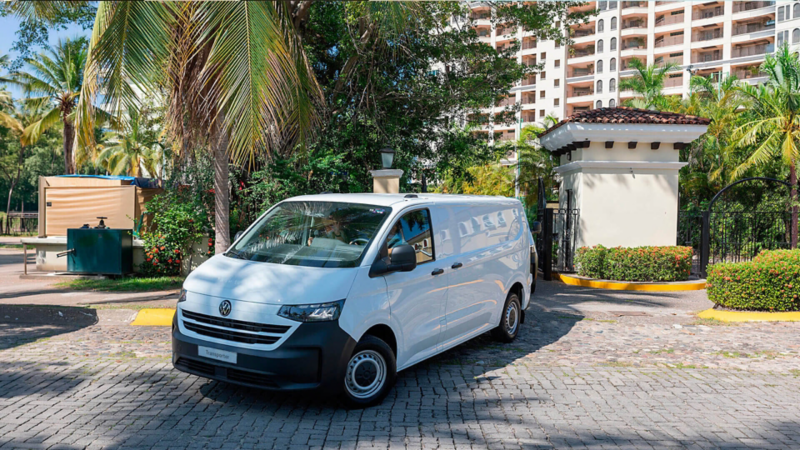Transporter Cargo Van en negocio hotelero