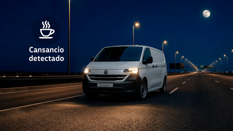 Conoce el sistema de detección de cansancio de los Vehículos Comerciales Volkswagen