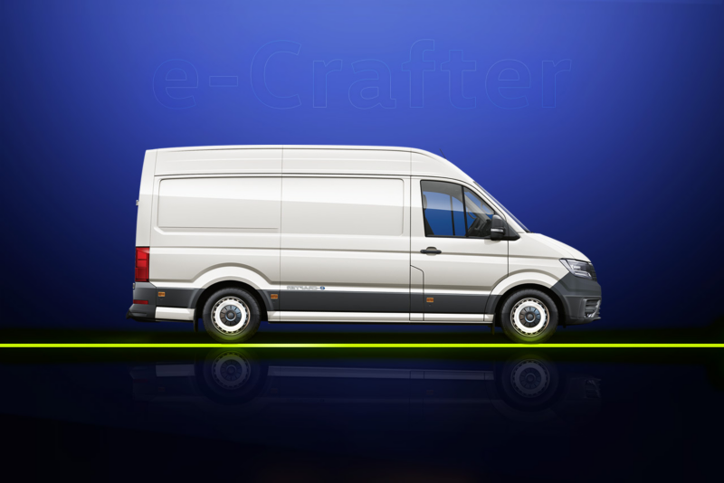 Van eléctrica Volkswagen con diseño moderno y funcional